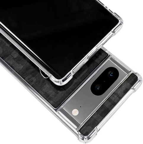 جراب هاتف Skinit الشفاف متوافق مع Google Pixel 8 - تصميم أسود وأبيض مرخص رسميًا من NFL Buffalo Bills in Kuwait