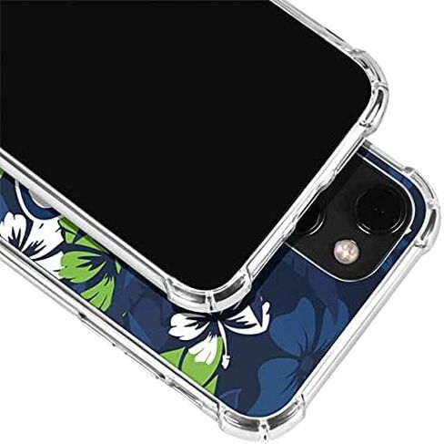 حافظة هاتف Skinit الشفافة متوافقة مع iPhone 13 - تصميم طباعة استوائية مرخص رسميًا من NFL Seattle Seahawks in Kuwait