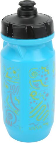 BORDSTRACT Sports Water Bottle, 550ml/18oz Squeeze Water Bottle with Athletic Design, Leak Proof BPA Free Water Bottle for Cycling, Gym, Hiking, Traveling (Blue) in Kuwait