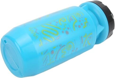 BORDSTRACT Sports Water Bottle, 550ml/18oz Squeeze Water Bottle with Athletic Design, Leak Proof BPA Free Water Bottle for Cycling, Gym, Hiking, Traveling (Blue) in Kuwait