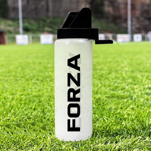 FORZA Team Hygiene Water Bottles – BPA-Free Squeeze Bottles with Contactless Nozzle for Athletes, 1 Litre Capacity (Pack of 1, Blue) in Kuwait
