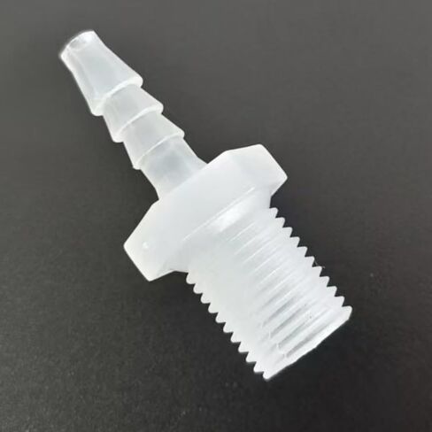 5/32" Barb to 1/4" G Male Thread Adapter - 25PCS PP Reusable Plastic Hose Barb Fittings for Lab, Food Machinery, and Aquarium Equipment in Kuwait