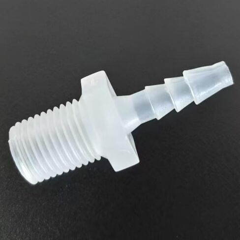 5/32" Barb to 1/4" G Male Thread Adapter - 25PCS PP Reusable Plastic Hose Barb Fittings for Lab, Food Machinery, and Aquarium Equipment in Kuwait