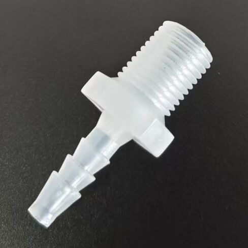 5/32" Barb to 1/4" G Male Thread Adapter - 25PCS PP Reusable Plastic Hose Barb Fittings for Lab, Food Machinery, and Aquarium Equipment in Kuwait