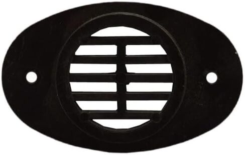 Boat Vent Cover 6409051 | Black 4 x 2 1/2 Inch Plastic in Kuwait
