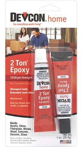 DEVCON S-35 ALL PURPOSE HIGH STRENGTH 2 TON EPOXY 1 OZ WATERPROOF 30 MINUTE WORK in Kuwait