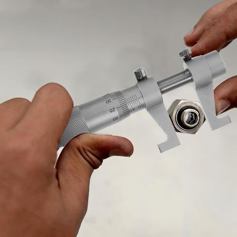 BESTonZON High Accuracy Digital Micrometer Measuring Tool with Portable Design and Carbon Steel Material for Precise Inside Measurement Tasks in Kuwait
