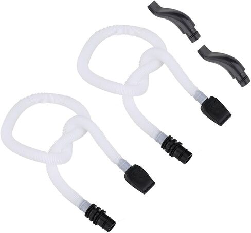 2 piece melodica mouthpiece set, long flexible plastic replacement parts, flexible mouthpiece replacement parts, musical instrument accessories. in Saudi Arabia