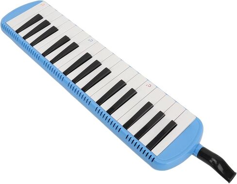 Alomejor 32 Key Melodica, Classic ABS Musical Instrument with Excellent Sound Quality and Impact Resistance, for Beginners Students and Kids Learning Practice (Black) in Saudi Arabia