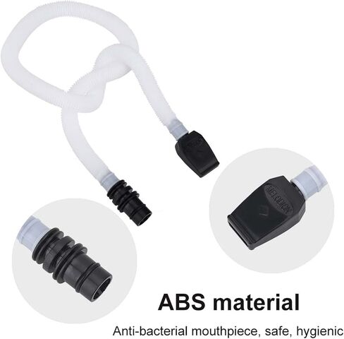 Melodica Mouthpieces Tube Set, Long Flexible Plastic Replacement Parts Musical Instrument Accessory for Harmonica, ABS Material, 2 Set in Saudi Arabia