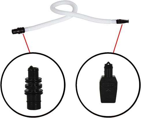 Melodica Mouthpieces Tube Set, Long Flexible Plastic Replacement Parts Musical Instrument Accessory for Harmonica, ABS Material, 2 Set in Saudi Arabia