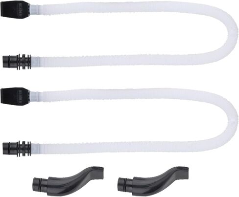 Melodica Mouthpieces Tube Set, Long Flexible Plastic Replacement Parts Musical Instrument Accessory for Harmonica, ABS Material, 2 Set in Saudi Arabia