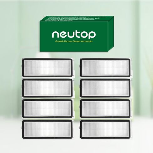 Replacement Filters Compatible with Roborock Qrevo S, Qrevo Plus, Qrevo Pro, Qrevo S5V, QV 35A, QV 35S, Qrevo Edge, Qrevo Edge S5A, Qrevo Curv, Qrevo Curv S5X, Robot Vacuums, 8-pack in Kuwait