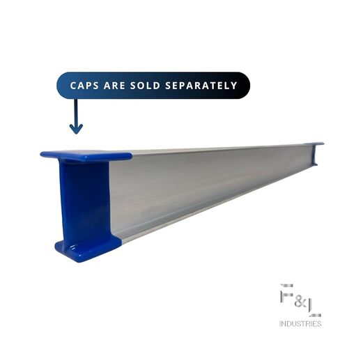 F&L ألومنيوم I-Beam - سبيكة 6061، حاجز دعم هيكلي لأرجل حامل مكيف الهواء بطول 36 بوصة، مصمم للموافقات على كود البناء. (تمت الموافقة على قانون البناء في ميامي ديد وفلوريدا) (عبوة من 36 بوصة - قطعتين) in Kuwait