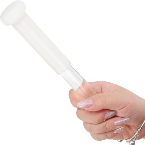Clear Acrylic Singing Bowl Mallet, 7.8 Inch Bowl Striker for Crystal Tibetan Singing Tools, Smooth Meditation Stick for Yoga Sound Bath Healing in Kuwait