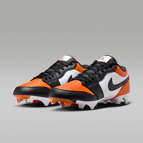 حذاء كرة القدم Jordan 1 Low TD للرجال (نجم البحر/أبيض/أسود) مقاس 13 in Kuwait