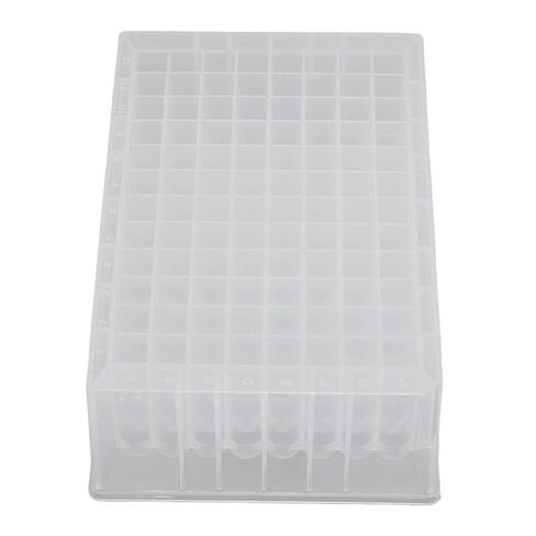 Deep Well Plate, 96 Wells Deep Well Storage Plate, 2.2 mL, Autoclavable, Polypropylene, Pack of 10, for Identification System, Hts, Motherboard Sampling and Storage in Kuwait