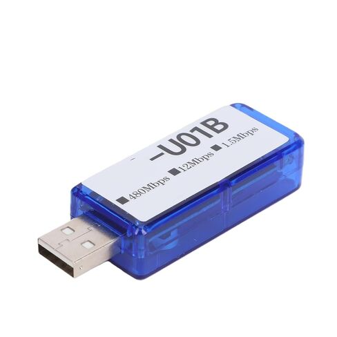 EBTOOLS USB المعزل الرقمي، 480Mbps عزل عالي السرعة مع حماية 3.75 كيلو فولت RMS لأجهزة USB الصناعية، واجهات الصوت والمناطق الحساسة للضوضاء (أزرق شفاف) in Kuwait