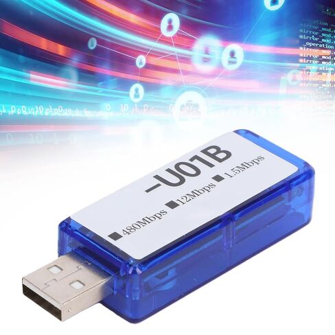 EBTOOLS USB المعزل الرقمي، 480Mbps عزل عالي السرعة مع حماية 3.75 كيلو فولت RMS لأجهزة USB الصناعية، واجهات الصوت والمناطق الحساسة للضوضاء (أزرق شفاف) in Kuwait