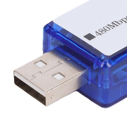 EBTOOLS USB المعزل الرقمي، 480Mbps عزل عالي السرعة مع حماية 3.75 كيلو فولت RMS لأجهزة USB الصناعية، واجهات الصوت والمناطق الحساسة للضوضاء (أزرق شفاف) in Kuwait