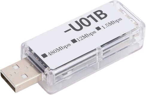 عازل رقمي USB من Gugxiom مع شريحة ADUM3165، سرعة عالية 480 ميجا بت في الثانية، عزل 3.75 كيلو فولت، مزيل الحلقة الأرضية للصوت DAC، حماية من التحميل الزائد (أسود) in Kuwait