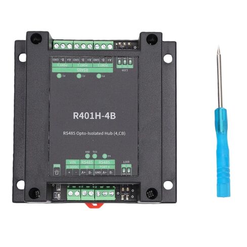 Qinlorgo 485 Opto Hub المعزول، محطة RS485 مع عزل الطاقة وعزل Opto، يدعم ما يصل إلى 32 عقدة مركزية للاتصالات الصناعية حتى 1200 متر in Kuwait