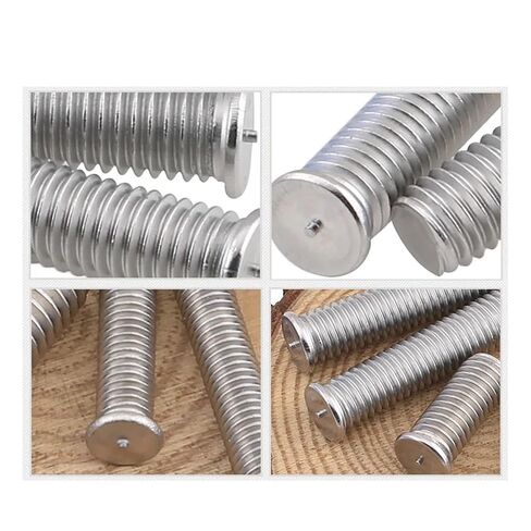 Welding Screw, 304 Stainless Steel M3 M4 M5 M6 M8 Welding Stud for Discharge(M5x20-2Pcs) in Saudi Arabia