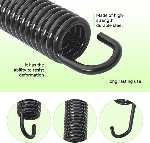 732-04247 Extension Spring Compatible with MTD Cub Cadet Troy-Bilt Craftsman Riding Lawn Mowers LT1042 SLT1554 LGT1054 LGTX1054 42" 50" 54" Deck Belt Tension Spring Replacement Parts in Kuwait