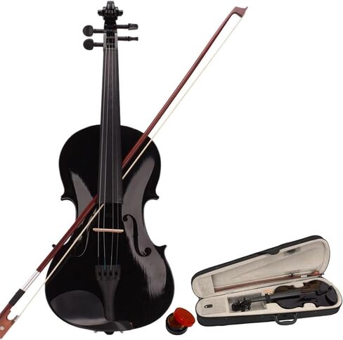 Children's Violin Case with Music Stand and Case - Black (Full) in Saudi Arabia