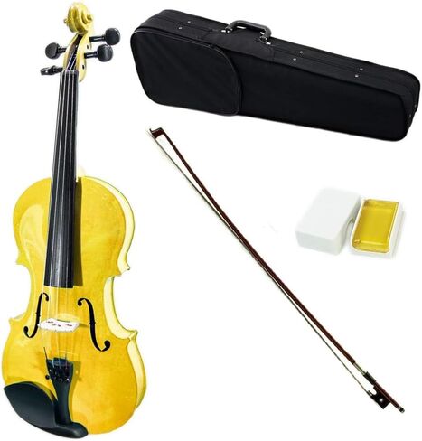Original sound violin, teenage student, beginner, yellow (Full) in Saudi Arabia