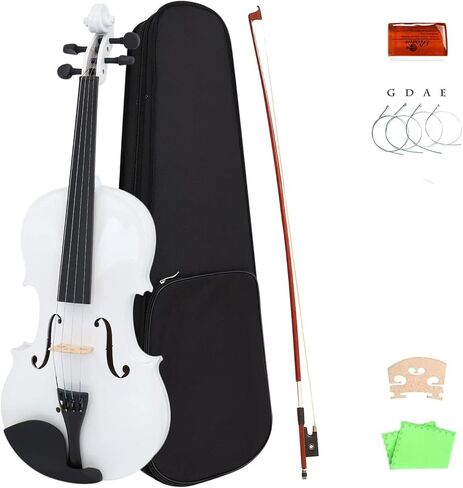 Adult Student Violin Set White (3/4) in Saudi Arabia