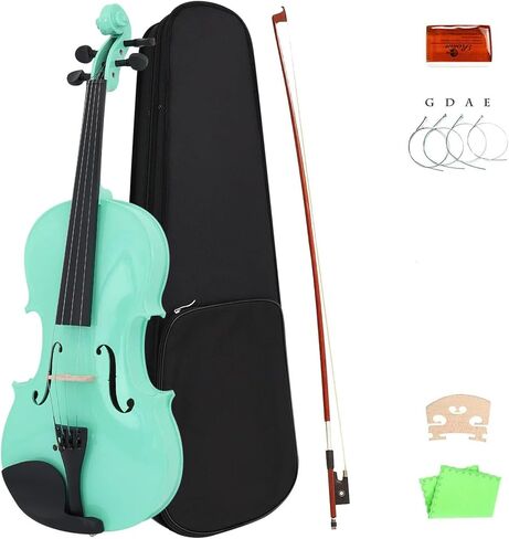 Adult Student Violin Set Green (1/2) in Saudi Arabia