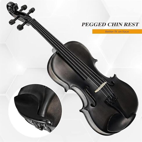 Full-size violin set black in Saudi Arabia