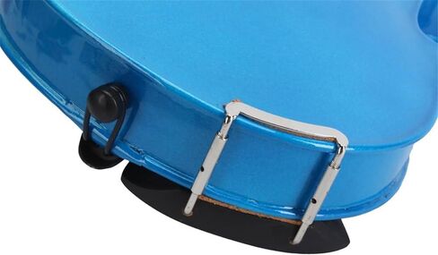 violin; Natural solid wood satin acoustic violin entry-level kit in deep blue (3/4) in Kuwait