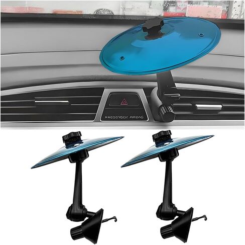 Car Cymbal Air Vent, Clip-On Mini Vehicle Dashboard Drum Crash Cymbal, Funny Automotive Interior Dash Vent Drum Musical Entertainment, Universal for SUV Automobile Truck (Gold) in Kuwait