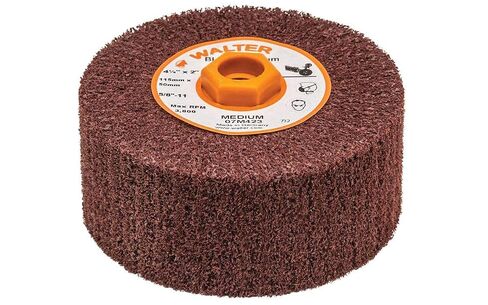 Walter Surface Technologies Finishing Drum,4-1/2"x2,Medium 07M423-1 Each in Kuwait