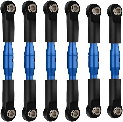قضيب ربط وصلات ربط شدادات الشب لـ Arrma 1/10 Bigrock V3 1/8 Typhon 3S BLX & 550 Mega Series ترقية جزء أسود in Kuwait