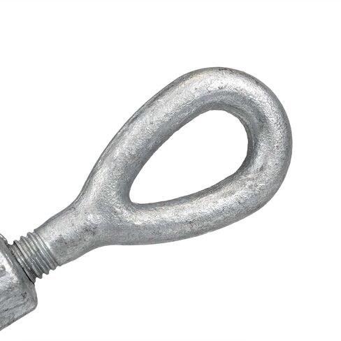 US Cargo Control 1 Inch x 12 Inch Eye and Eye Galvanized Turnbuckle, Working Load Limit 10,000 Pounds, Uses: Tower, Suspension, Mining, Rigging, Tensioning in Kuwait