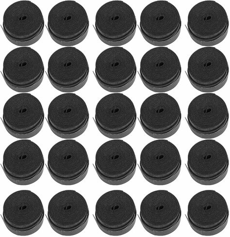CHICIRIS 25PCS Tennis Racket Overgrips, Super Absorbent Sweat PU Grip Tape, Slip Soft Skin Friendly, with Excellent Anti Slip for Badminton Squash Racket Fishing Rod Motorcycle Handle in Kuwait