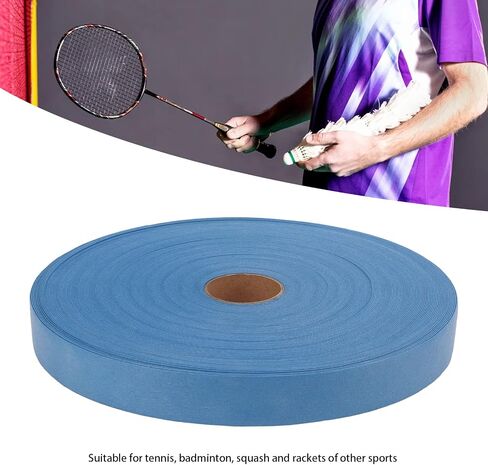 Racket Grip Tape, 45M Long PU Badminton Tennis Overgrip with Sweat Absorption Anti Slip, for Tennis Badminton Squash Rackets Fishing Rod Handles in Kuwait