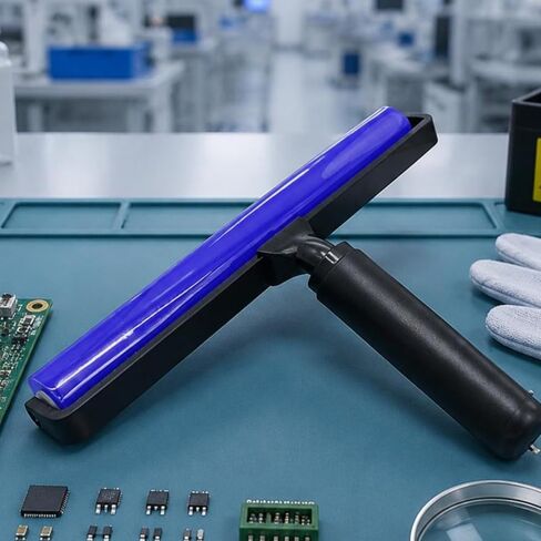 Generic أداة تنظيف منتقي الغبار من السيليكون، قابلة لإعادة الاستخدام، مزيل الحطام، مجمع الجسيمات للاستخدام اليومي، مناسبة لورشة العمل والمكتب والمنزل، 12 بوصة in Kuwait