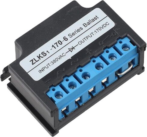 FABULETTA Electromagnetic Brake Module for ZLKS1 Motor, AC to DC Converter with Protection Circuit, Compact Sealed Design for YEJ Motors Industrial Use, 220V/380V Input, Black Plastic Shell(B) in Kuwait