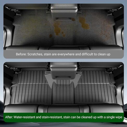 5.82FT Bed Mat Floor Mat Compatible with 2019-2025 Chevy Silverado Crew Cab Truck Bed Liner Tailgate Mat Replacement for 2019-2025 Chevy Silverado Accessories in Saudi Arabia