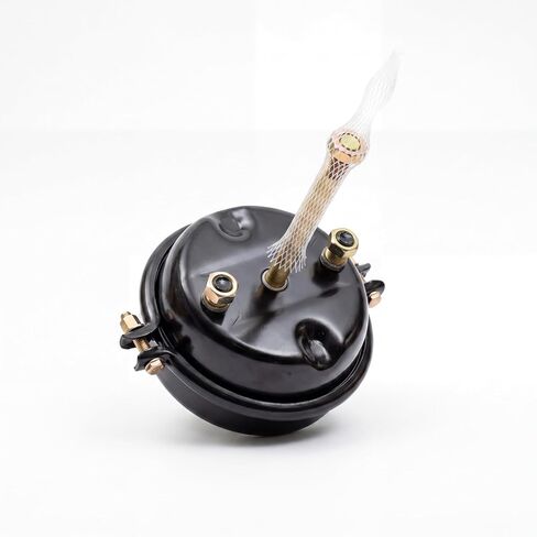 GBK Type 20 Service Brake Chamber, Black 2.25" Stroke with Detachable Clevis and Hardware, Universal Threaded Pushrod for Semi Trucks and Trailers, Replaces PAT-20, Bendix 800824, Haldex SC20, 4 Pack in Kuwait