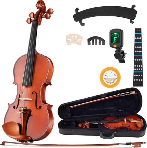 Violin Children's Violin Set Brown in Saudi Arabia