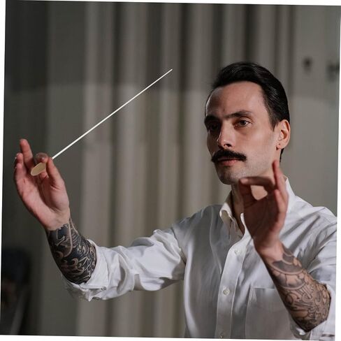 Vaguelly Concert Music Conducting Pear Wood Handle Elegant and Comfortable for Orchestra and Band in Kuwait