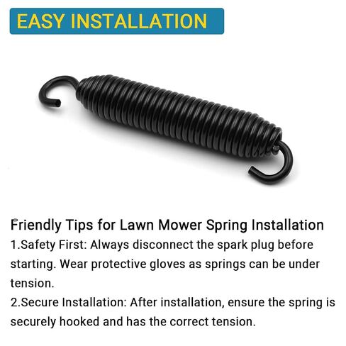 5022847SM Extension Swivel End Spring for Ferris Simplicity Snapper | Replaces 5600602 5600747 5901535 ZT2561F, Mower Deck Tension Spring Part, Zero-Turn Lawn Tractor, 1-Pack in Kuwait