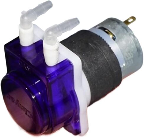 12V 18V 24V Small Mini Peristaltic Pump Dosing Pump Micro Self-priming Suction Water Pump Reversible Direction Lab Analytic in Kuwait