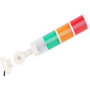LED Signal Tower Light 3 Tier Red Yellow Green IP54 Foldable Industrial Warning Lamp with Buzzer DC24V in Kuwait