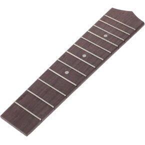 DECHOUS 12 Frets Ukulele Fretboard Fingerboard لـ 21 بوصة القيثارة، جزء بديل للآلة الموسيقية DIY، ضبط دقيق وإمكانية اللعب السلس للتمرين والسفر in Kuwait
